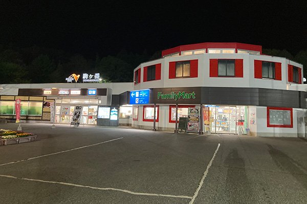 駒ケ根SAで休憩