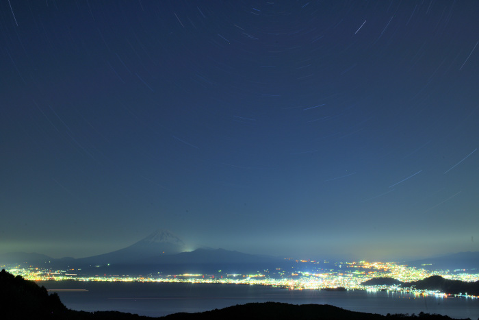 駿河湾夜景