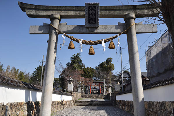 二川宿、八幡神社