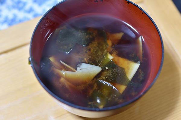 タケノコの味噌汁
