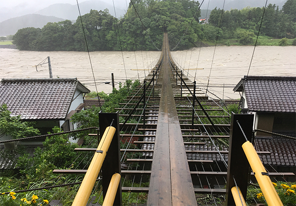 塩郷の吊り橋