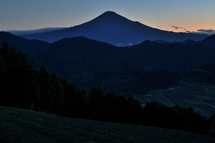 快晴の朝