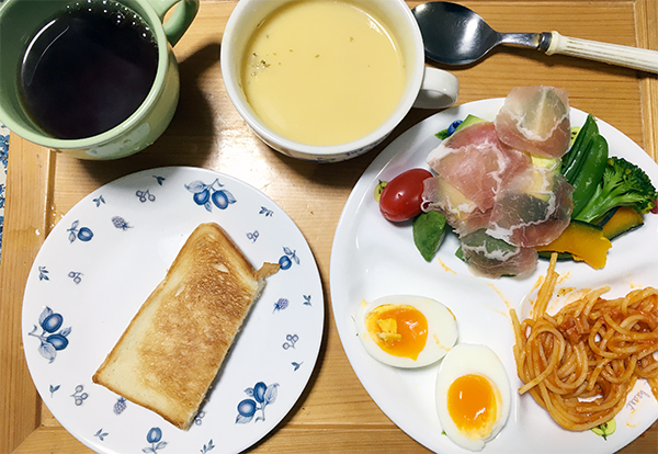 日曜日の朝食