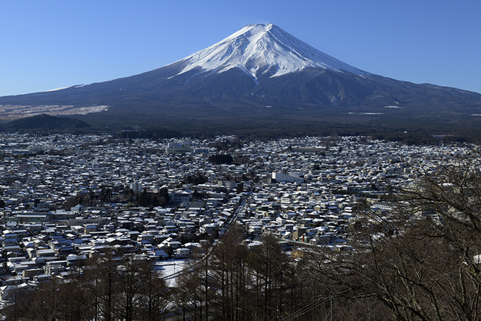 富士吉田市展望