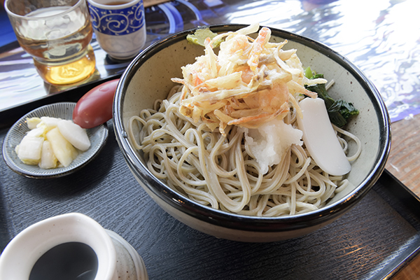 かき揚げ蕎麦大盛り1150円