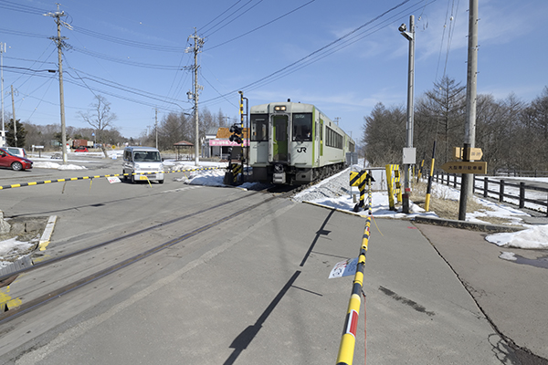 JR最高地点で電車を撮る