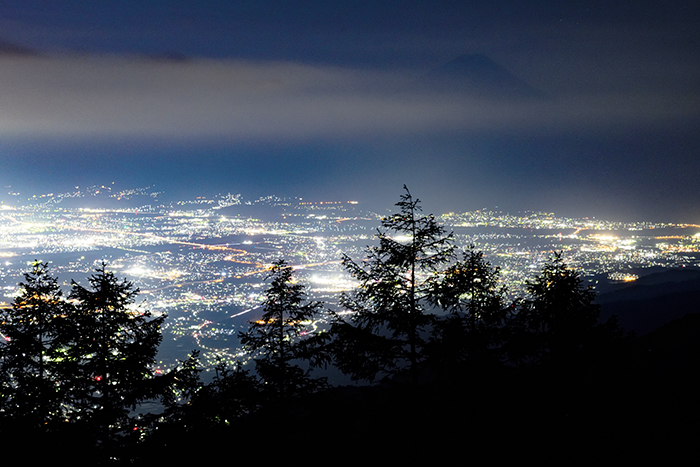 甘利山夜景