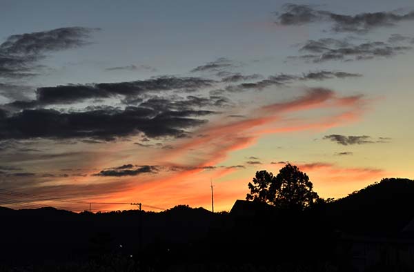 夕焼け空