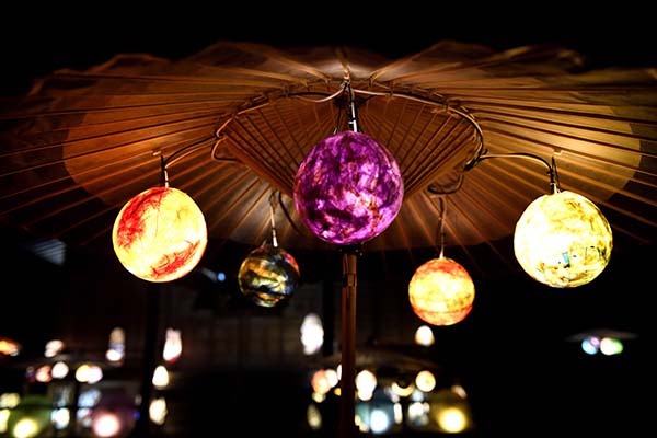 三朝神社にて