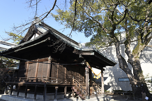 浜北商工会の隣にある貴布祢神社