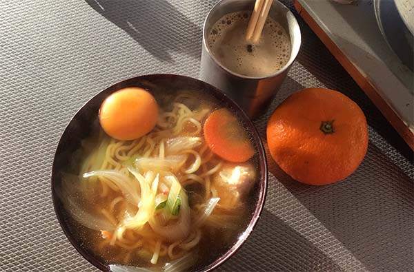 ラーメンモーニングを作ってうまし