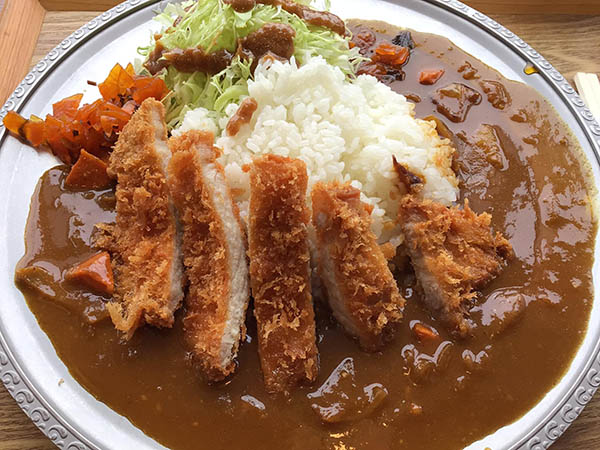 富士さくらポークのカツカレー1,300円