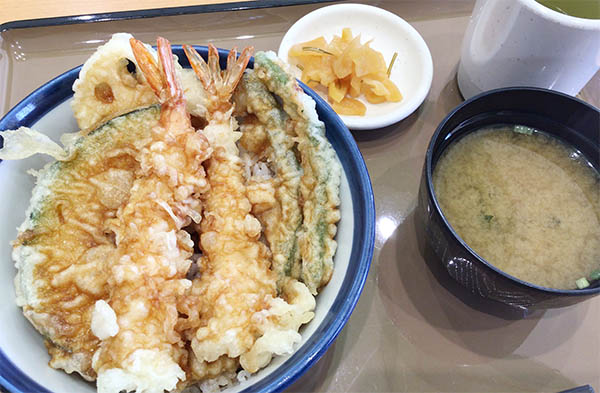 上天丼650円