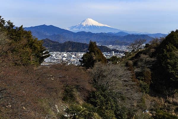 富士山は終日よくみえていた