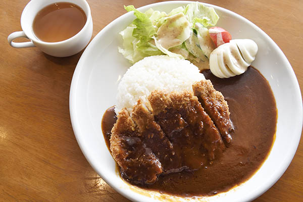 カツカレーライスにした