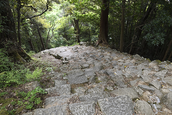 石畳途中より