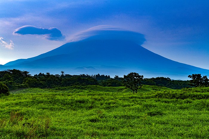 美しい傘雲