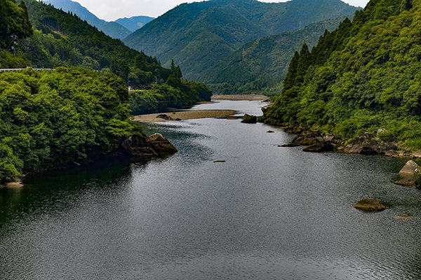 北山村つり橋