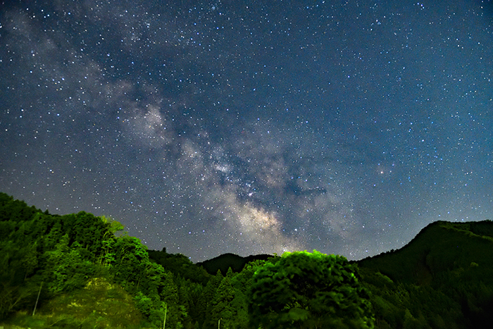 初夏の天の川