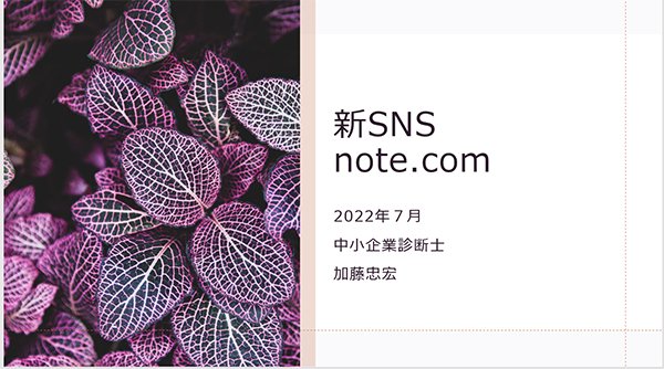 新SNSnote.com