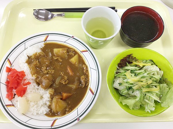 マルハナ食堂のカレー