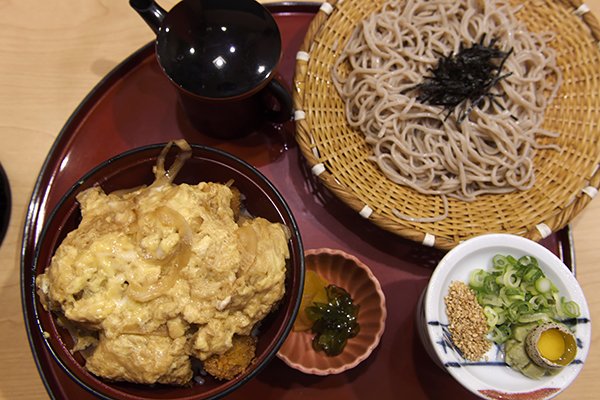 かつ丼蕎麦セット