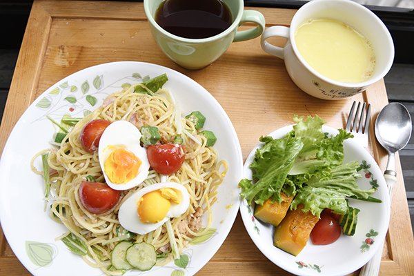 シーチキンサラダパスタ