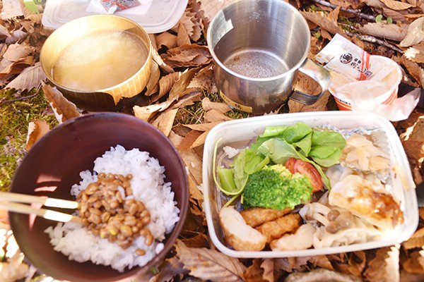 納豆たまごかけご飯