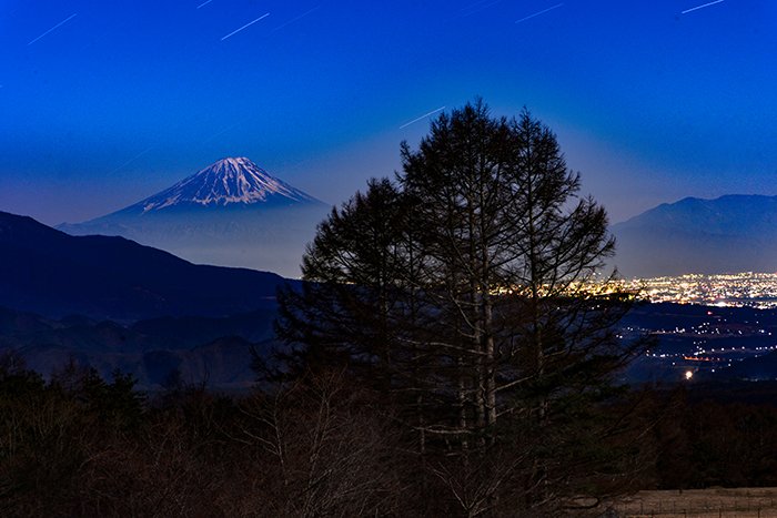 清里まきば公園夜景