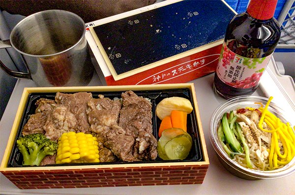 あわじ亭のステーキ弁当