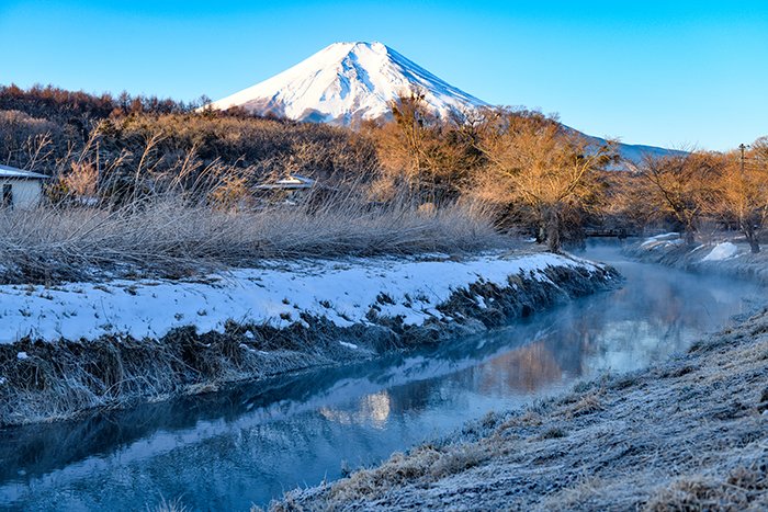 忍野八海ではケアラシが発生していた