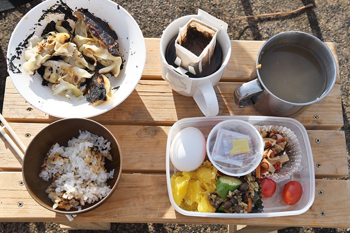 餃子ご飯を30分でつくる