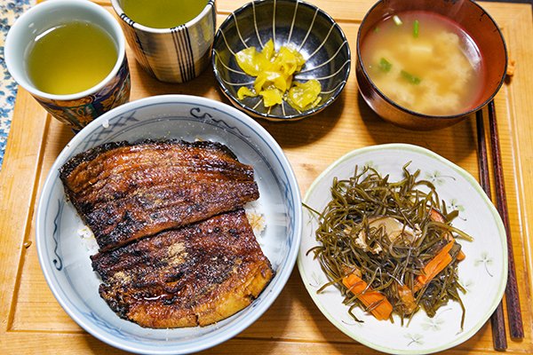 おうちでうな丼