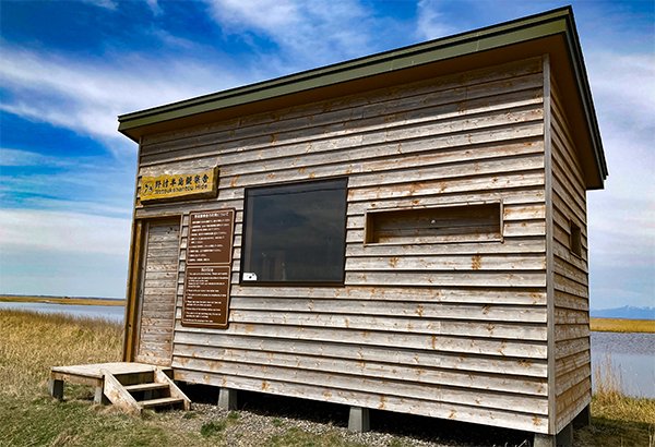 野鳥観察小屋