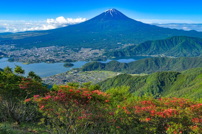旧第一展望台からの富士山