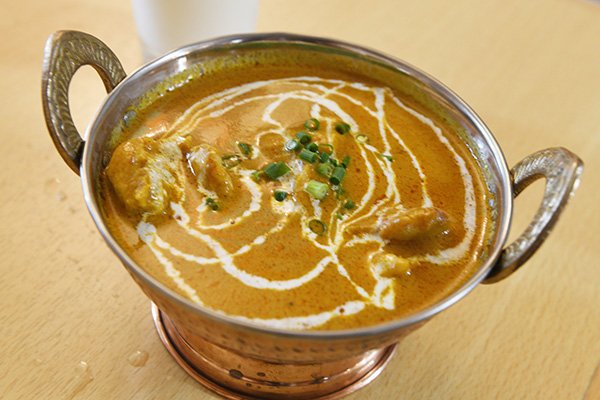 カレーはチキンを選択