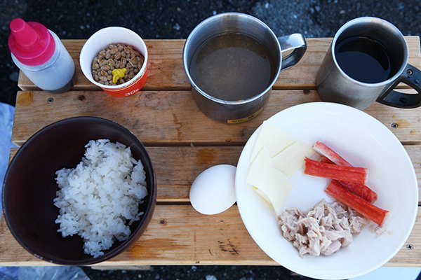 納豆卵かけご飯