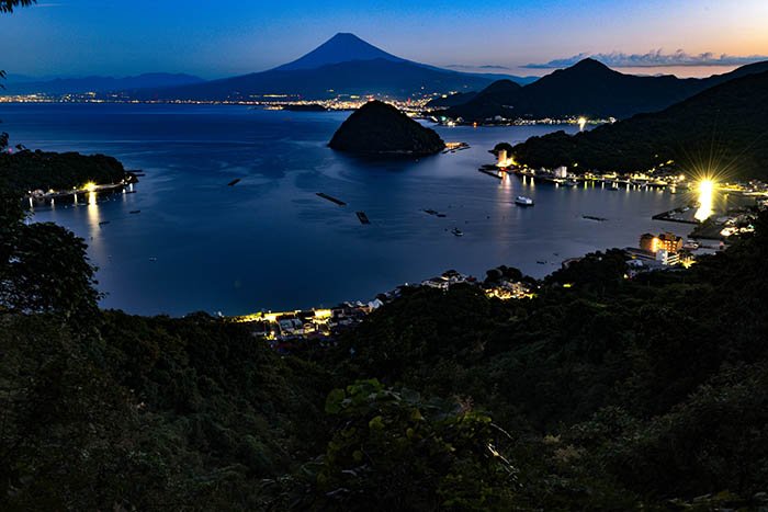 駿河湾夜景