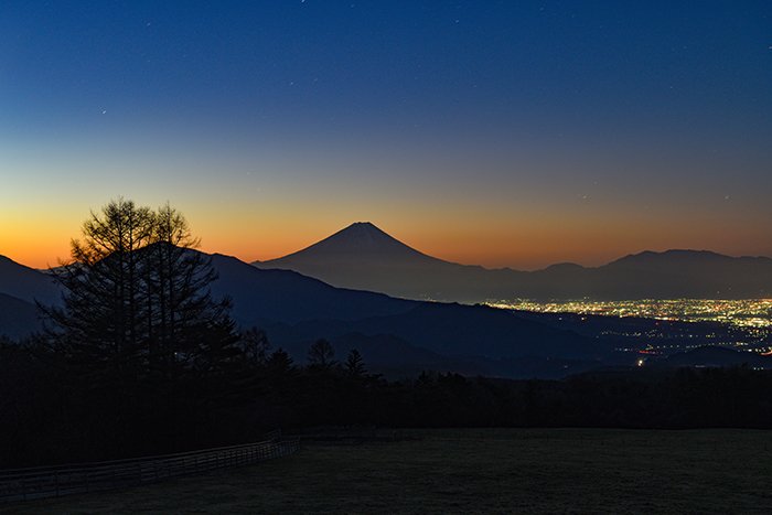 夜明け真近