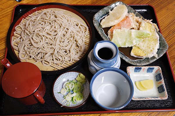 蕎麦がうまい店です