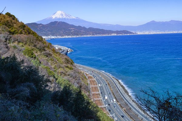 さった峠の富士山