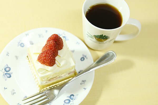 美味しいケーキです