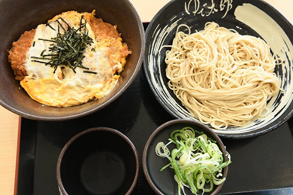 そばとカツ丼ランチ