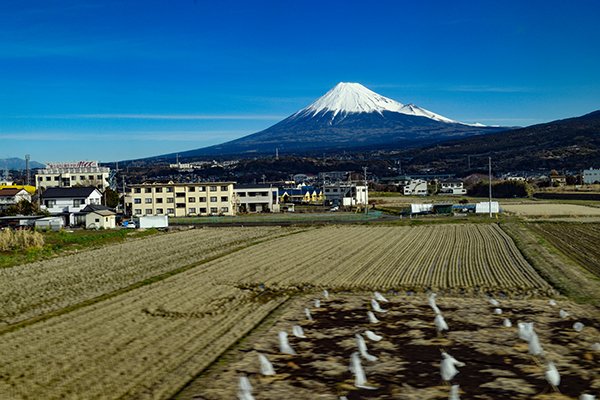 新幹線のなかから