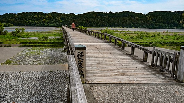 対岸が牧之原台地