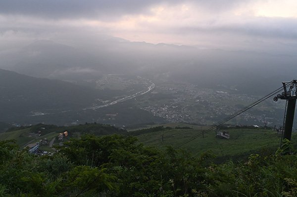 雲海デッキから