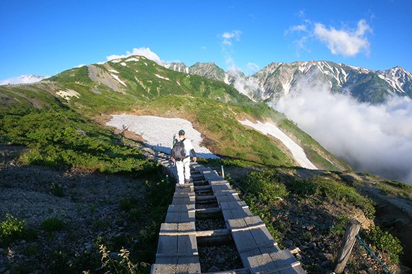 木道と合流