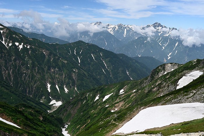 立山と剣山