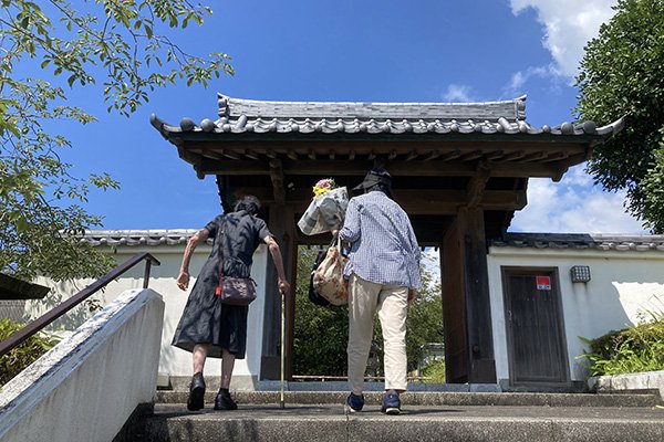 このときは母も階段を歩行できました