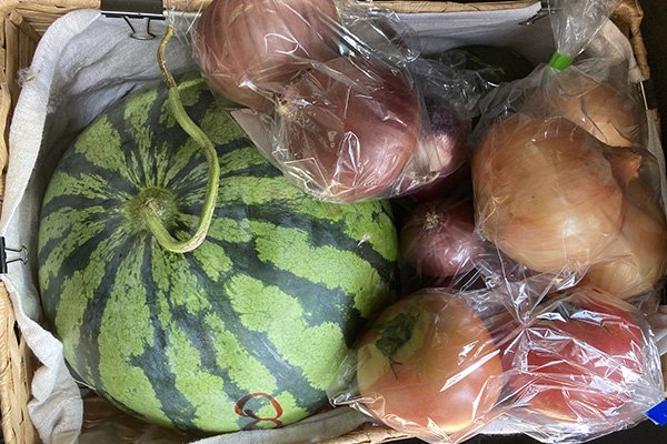 野菜を購入